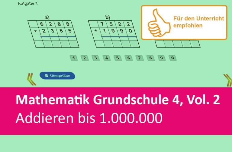 Vorschaubild für Addieren bis 1.000.000