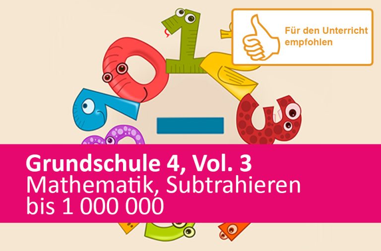 Vorschaubild für Mathematik, Subtrahieren bis 1 000 000