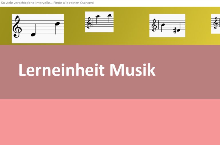 Vorschaubild für Intervalle, Akkorde, Tonleitern und Kadenzen bestimmen