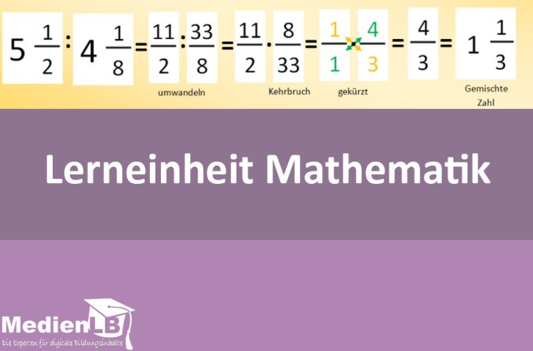 Vorschaubild für Teilbarkeit, Bruchrechnen