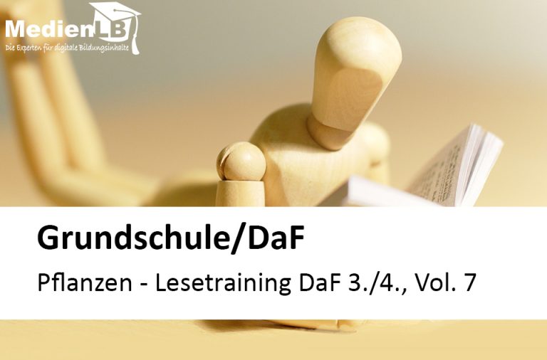 Vorschaubild für Pflanzen - Lesetraining DaF 3./4., Vol. 7