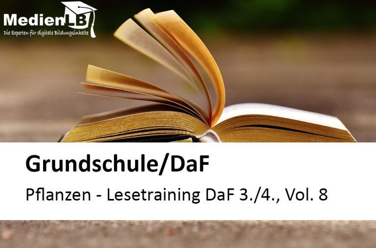 Vorschaubild für Pflanzen - Lesetraining DaF 3./4., Vol.8