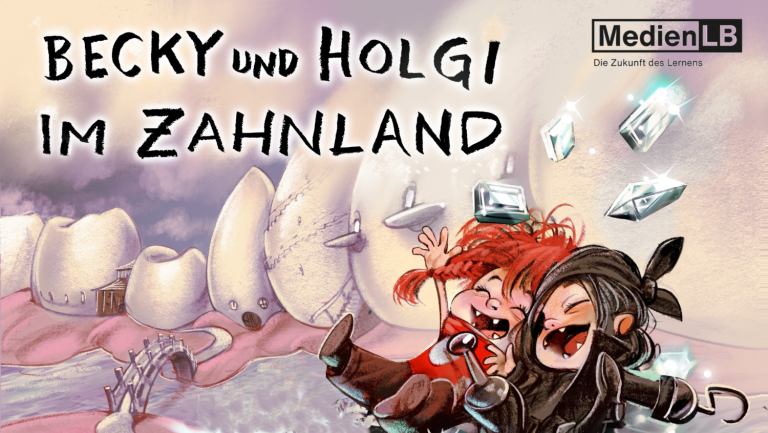 Vorschaubild für Kamishibai  - Becky und Holgi im Zahnland