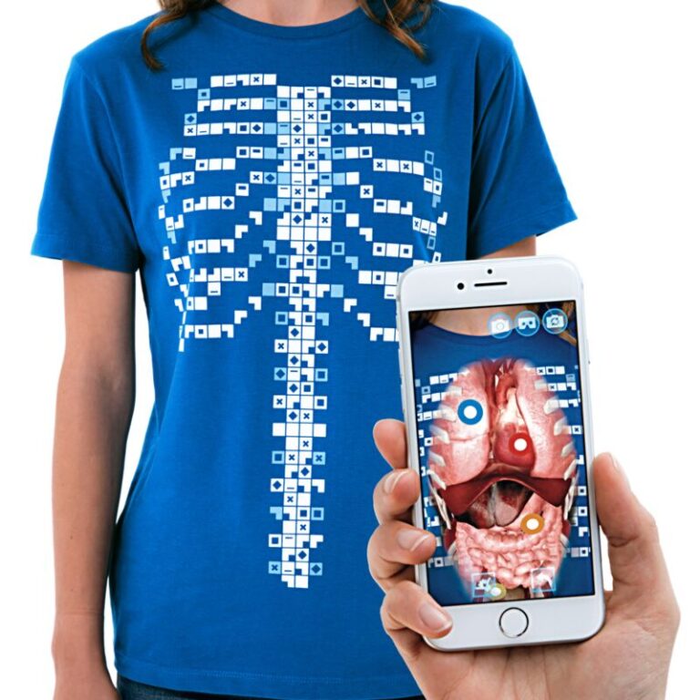 Vorschaubild für Curiscope – T-shirt  mit Augmented Reality