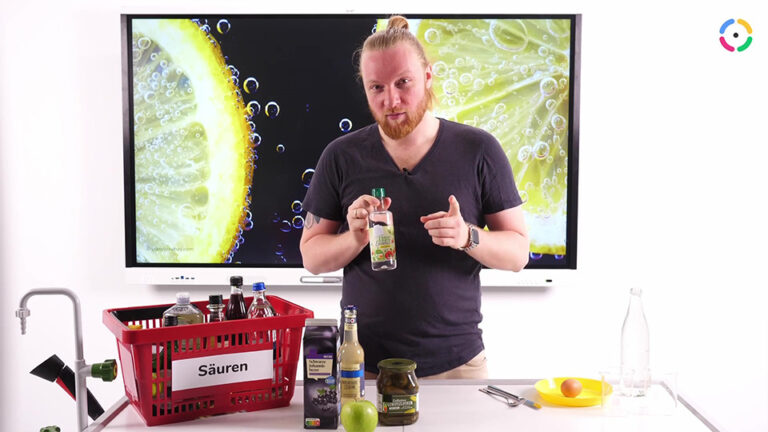 Vorschaubild für Saure und alkalische Lösungen im Alltag